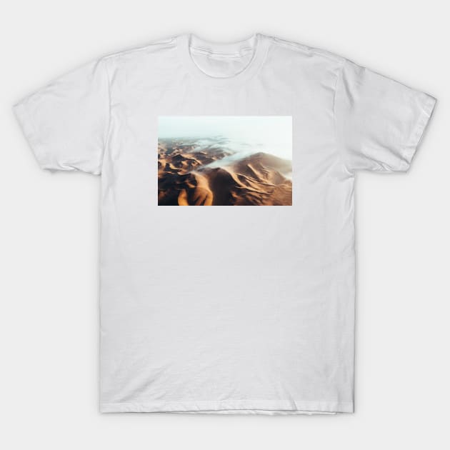 Namibia Desert Landscape T-Shirt by withluke